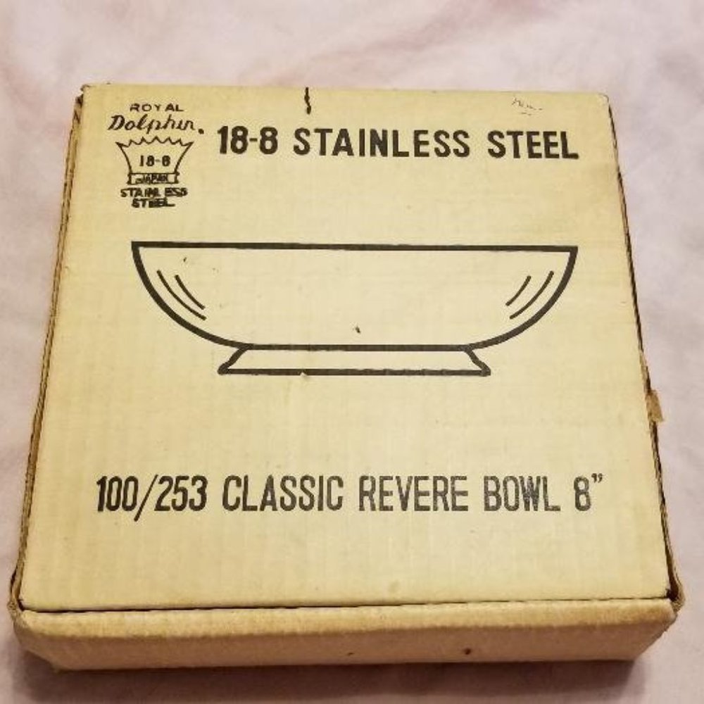 ROYAL DOLPHIN 18-8 STAINLESS STEEL CLASSIC REVERE